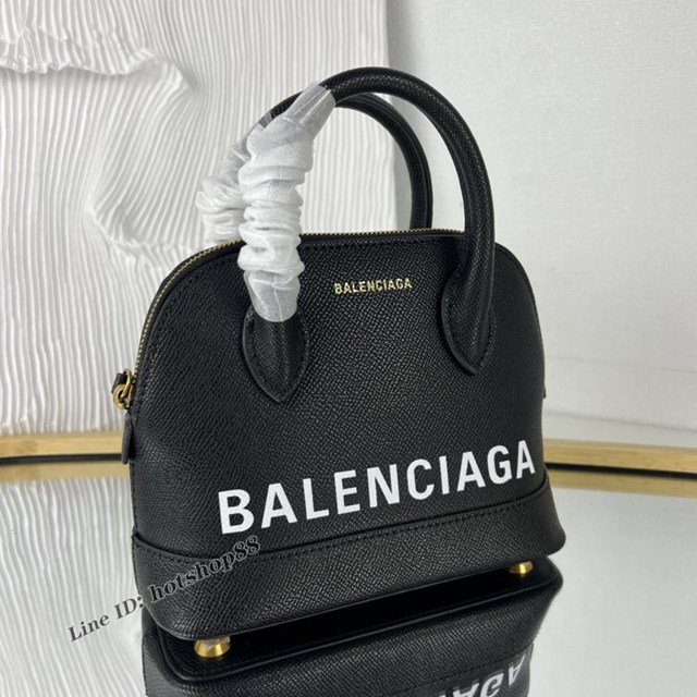 Balenciaga專櫃爆款新版/金色LOGO小號手提貝殼包 巴黎世家原單大字母貝殼包 fyj1979